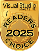 Visual Studio Magazine Reader's Choice Award, Gold